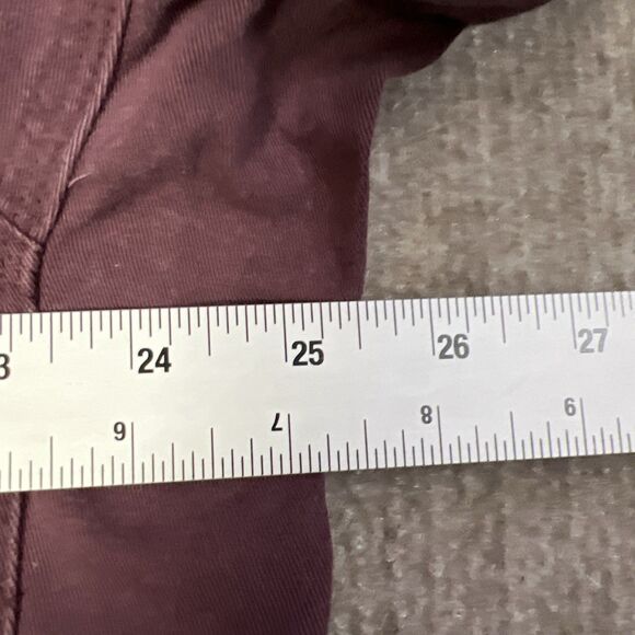 Wrangler Shirt Mens L Purple Riggs Workwear Long Sleeve Button Up Western Cowboy - Picture 5 of 5